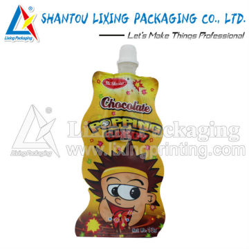 LIXING PACKAGING daily spout pouch, daily spout bag, daily pouch with spout, daily bag with spout, daily spout pouch bag