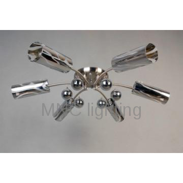 chrome shade ceiling pendant light,simply and fashion