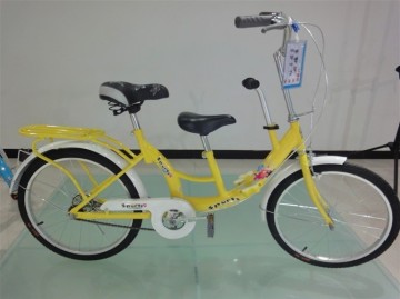 26 inch double seat tandem cruiser beach bike