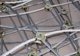 Component Rope Clip of Sns Steel Wire Rope Mesh Fence