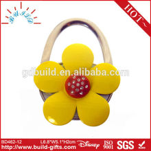 violet flower hang bag hook