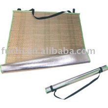 Rolling Aluminium Straw Beach Mat