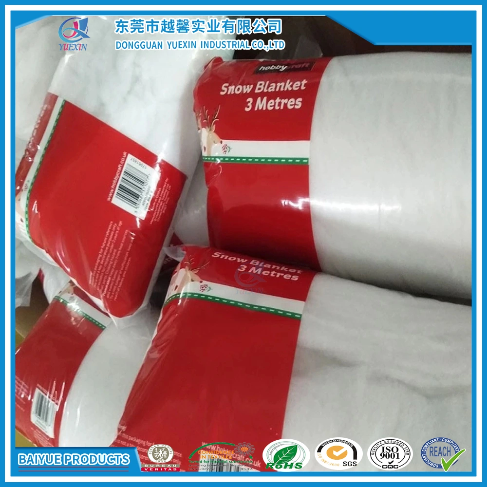 Christmas Snow Blanket Roll for Christmas Decoration Village Displays