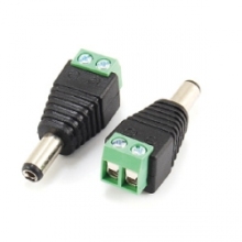 Title: "DC Plug with Terminal Connector