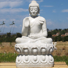 Natural Solid outdoor landscape nepal handmade stone buddha statue