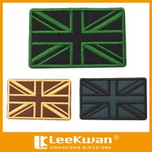 Magic sticker backed country flag patch,embroidery adhensive country flag Magic sticker badge patch