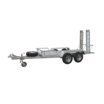 High Quality Galvanised Mini Excavator Trailers with Steel