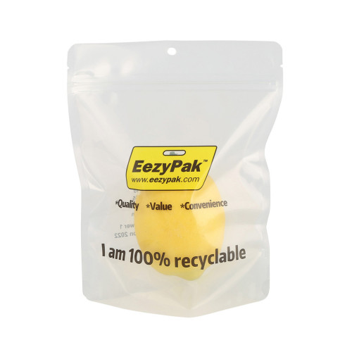 Recyclebare transparante Doypack -verpakkingen ZipBags