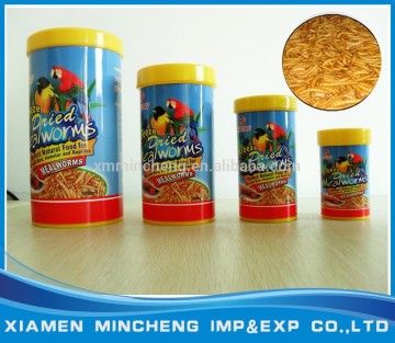 Aquarium fish food Bottled freeze dried mealworm