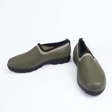 Women's Rain Boots with Low Heel