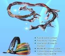 Electronics wiring harness custom cable assembly