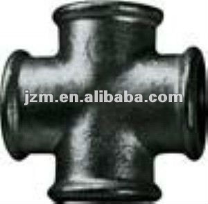 Black Malleable Iron Pipe Fitting, Crosses