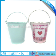 Valentines series galvanized Bucket 5''