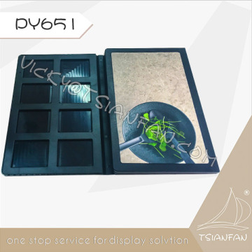 PY651----Plastic Granite Stone Tile Display Sample Brochure
