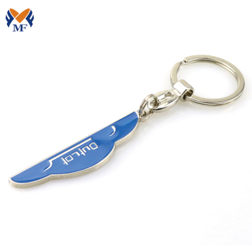 Arab custom logo metal enamel keychain