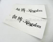 Plastic hang tags adhesive/ hang tags/sticker/ barcode label/ labels