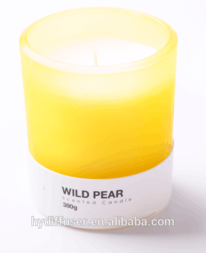 colorful soy Scented Candles wax