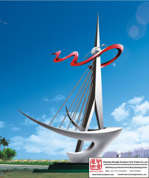 Leading The Team Sculpture