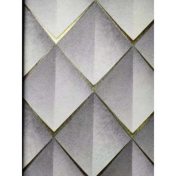 53cm Waterproof pvc modern geometrical design wallpaper