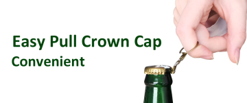 Easy Open Crown Cap