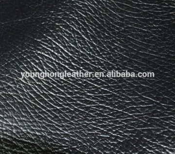 Cow grain leather elephant pattern