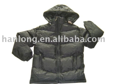 Lady's stock padded jacket