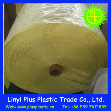 pp woven fabric roll / PP woven tubular fabric for woven bag