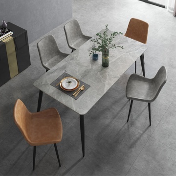 140-180 cm Stainless Steel Outdoor Dining Table for 8 Seaters