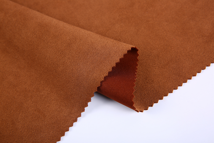 New fashion waterproof faux suede leather fabric for clothing