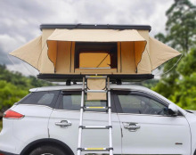 A rooftop tent with room for 3
