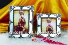 Zinc Alloy with classical flower line Mirror Photo Frames