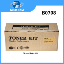 Photo-Quality black compatible toner cartridge B0708 for used Olivetti PG-L230