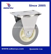 Light Duty Fixed Caster in Grey