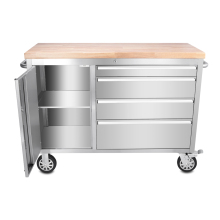 Metal garage workshop 4 drawers storage tool cabinet