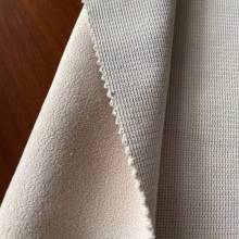 Hygroscopic Double Layer Cvc Knit Bonding Fleece Fabric