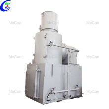 Durability smokeless incinerator waste