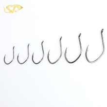 SuperiorFishing Catfish Single Hook Kirby Needle Point Forged Fishing Hook 8083
