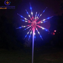 Waterproof RGB LED Firework Light with Remote Controller