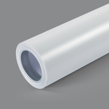 Satin Piano White Car Wrap