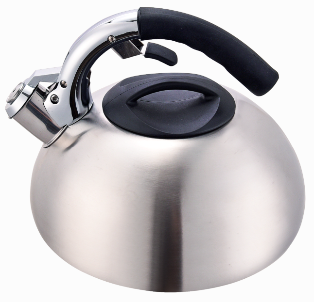 Welded bottom metal handle whistling kettle kitchen choice