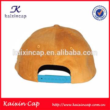 corduroy embroidery snapback hat wholesale