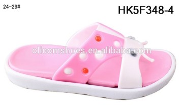 animal style pvc upper kid slipper sandal new design kids pvc sandals