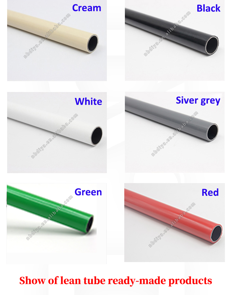 DY180PE coated Lean Tube Colorful Lean Tube