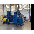 40 / H Pozioma hydrauliczna metalowa prasa do brykietu