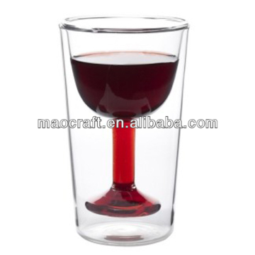 double wall wine glass