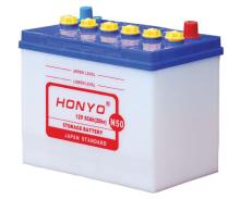 N50 Dry Charged Car Batteries 12V 50Ah