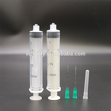 liquid dispenser syringe/dispensing syringe barrel/syringe and needle/plastic syringe