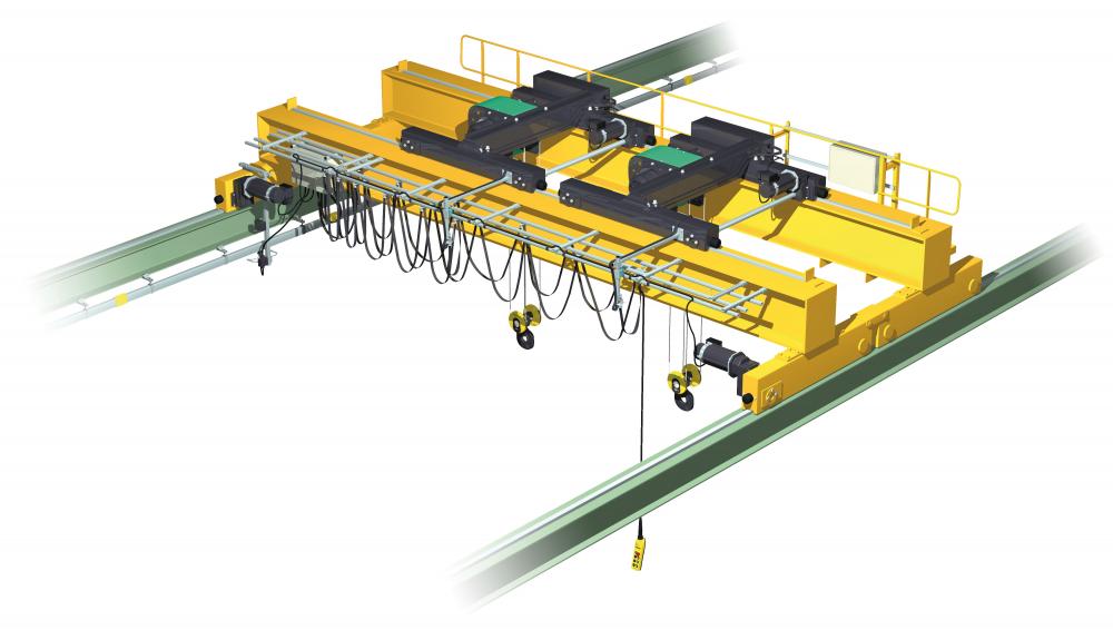 Double Girder trên cao Cần trục chống khai thác