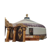 Non-Fading Canvas Mongolian Yurts: Dome House Eagle Yurt Tent