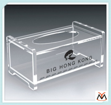 clear acrylic napkin holder,acrylic napkin box with logo